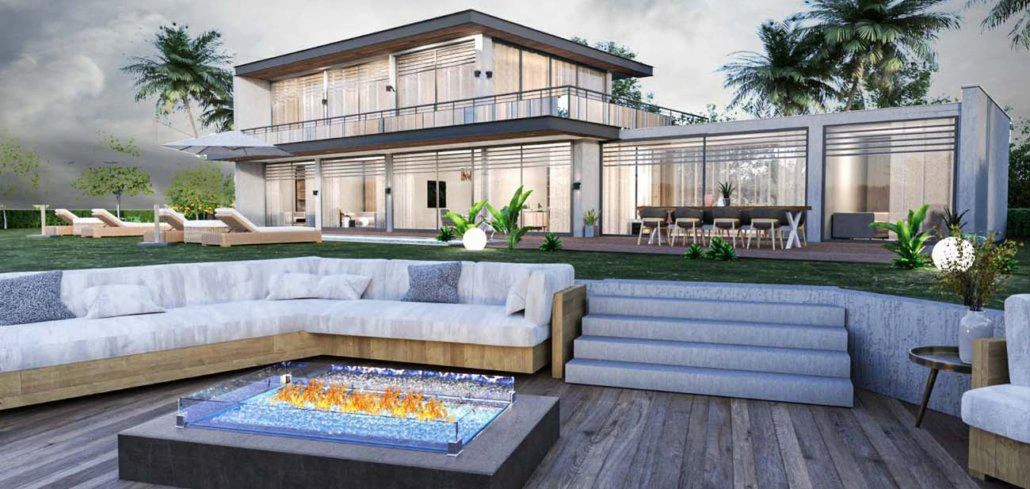 Новый комплекс вилл с бассейнами и зонами отдыха, Ялыкавак, Турция